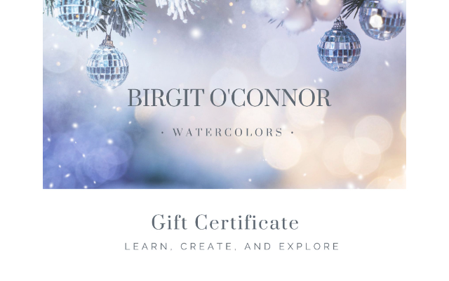 Birgit O'Connor Watercolors