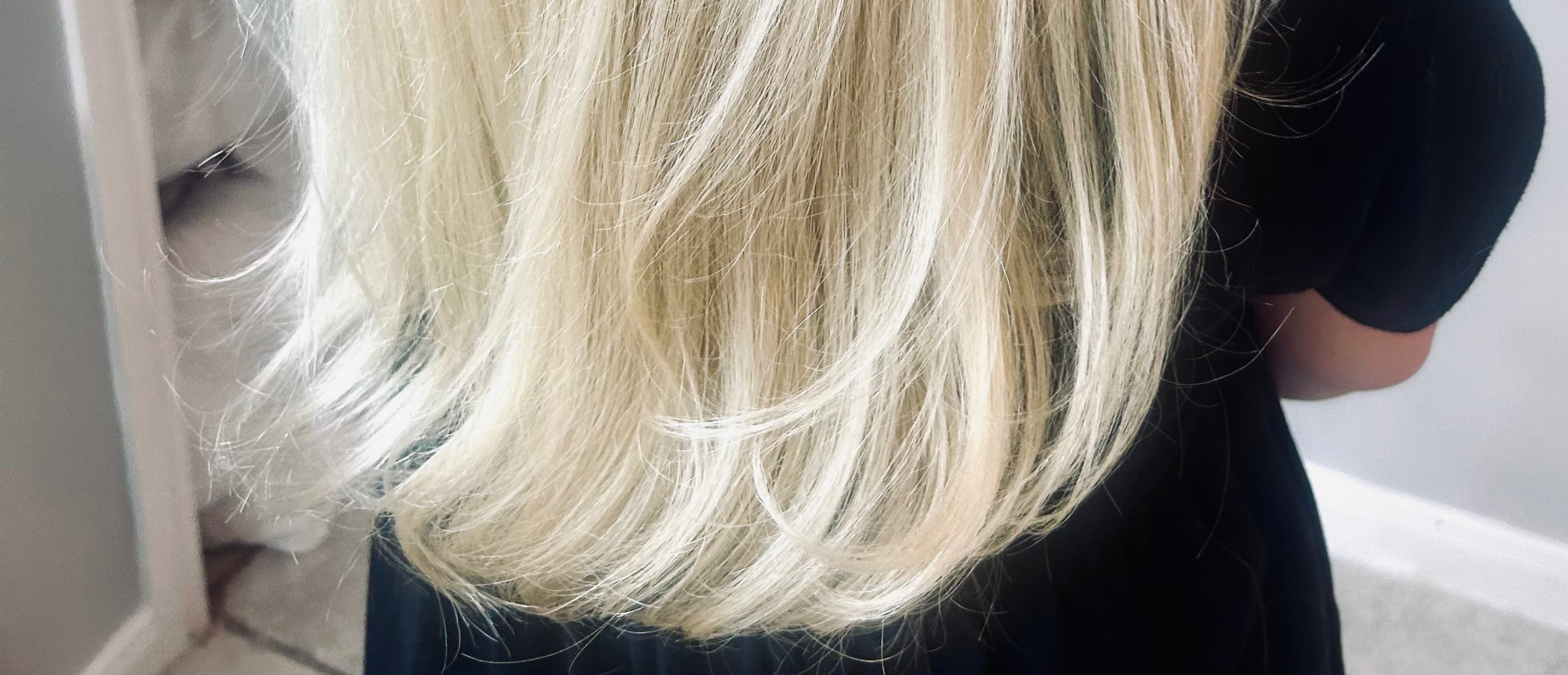 Evelyns hair color Studio