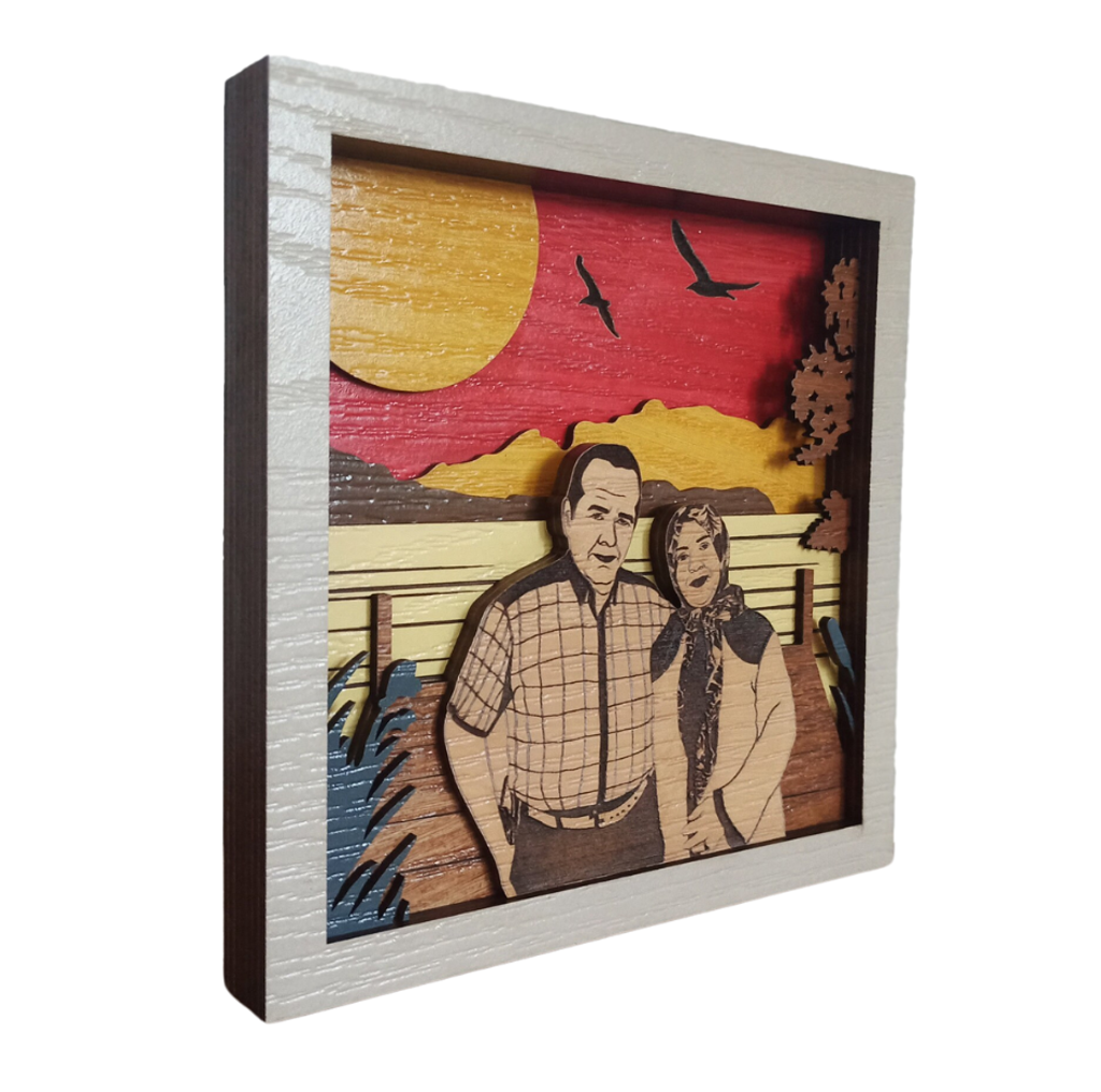 Laser-Cut Puzzle