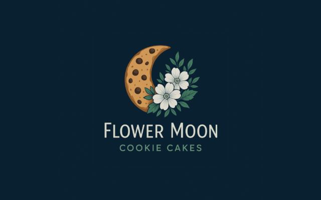 Flower Moon Cookie Cakes