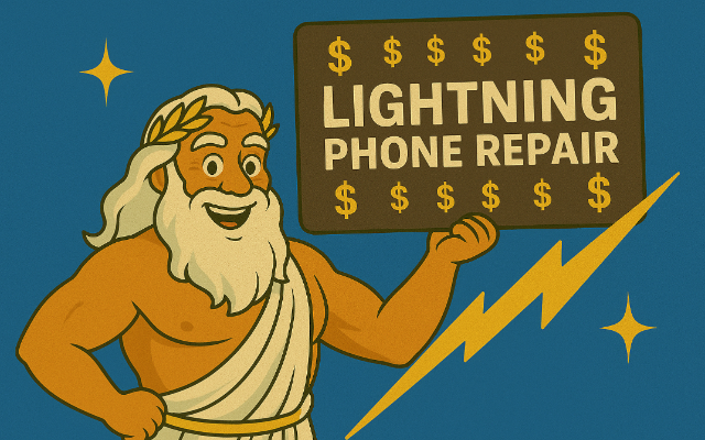 Lightning Phone Repair - Redding