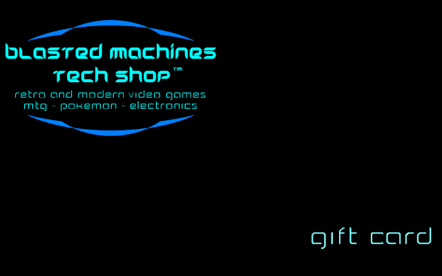 Blasted Machines Tech Shop