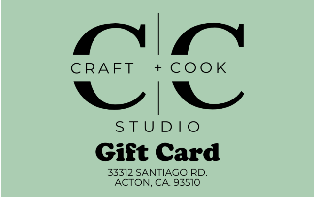 Craft+Cook Workshop Studio