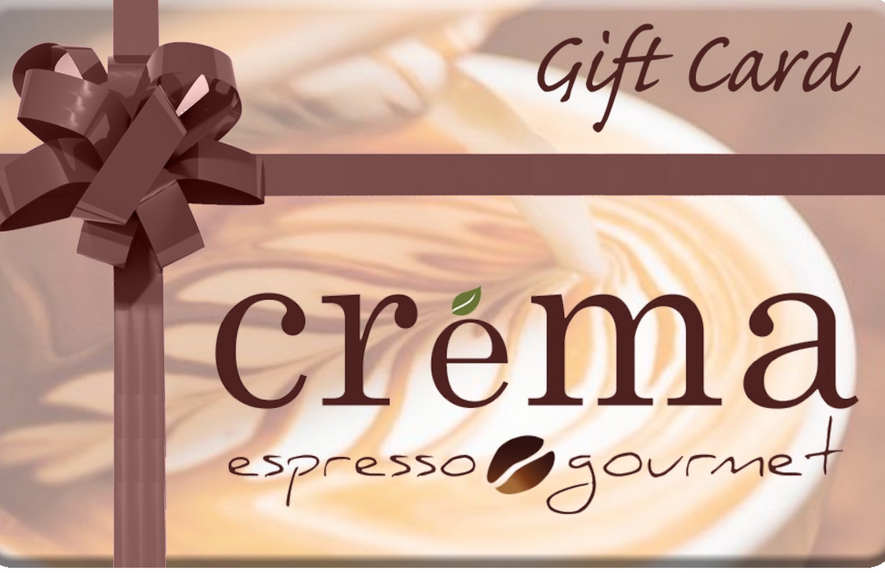 Crema Espresso Gourmet