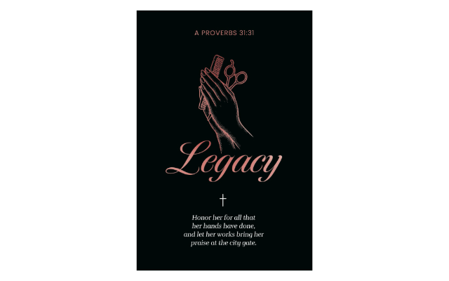 Tabitha, A Proverbs 31:31 Legacy at Ganues House of Hair