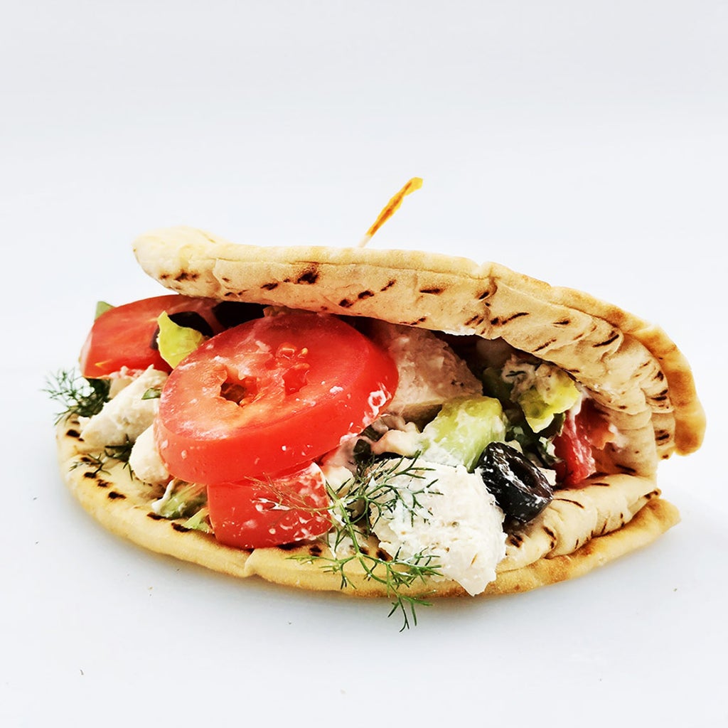 Greek Chicken Pita Wrap