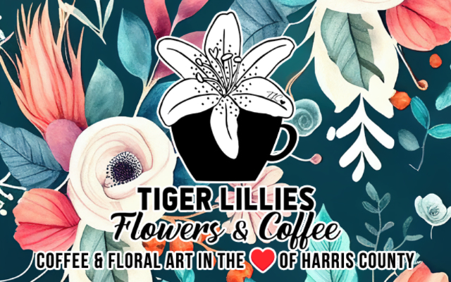 Tiger Lillies Floral and Coffee