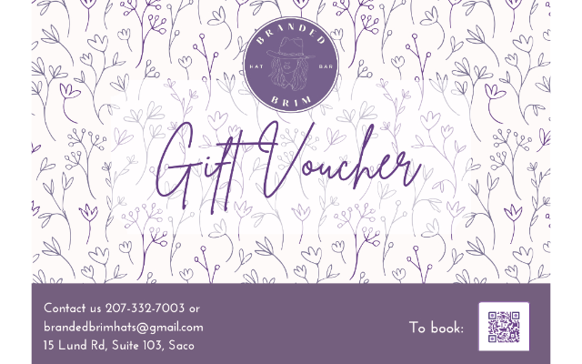 Branded Brim Hat Bar