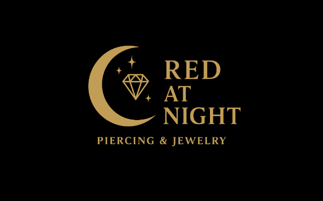Red at Night Piercing and Jewelry