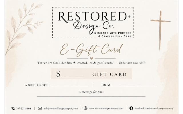 Restored+ Design Co.