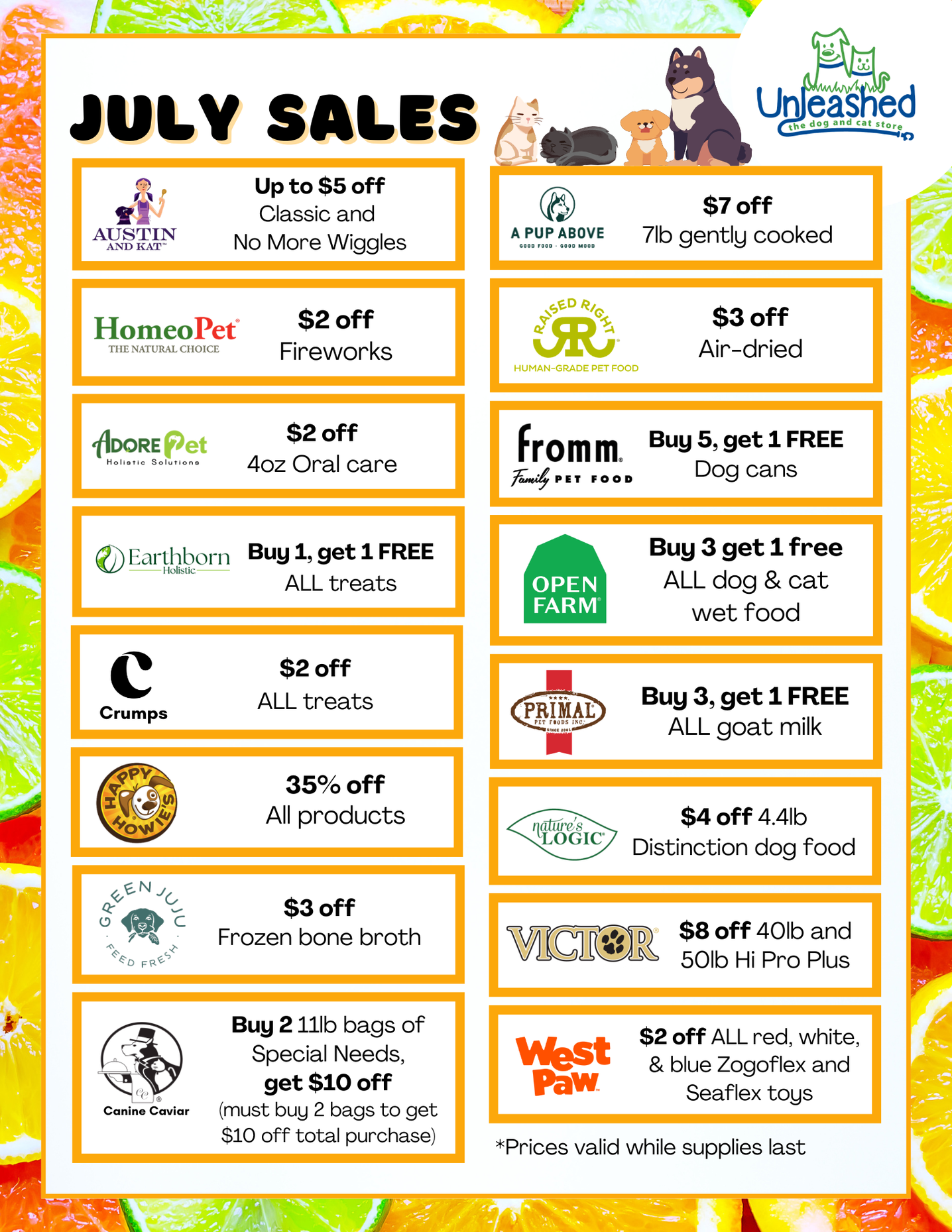 July Promos