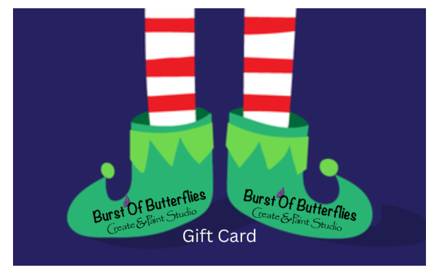 Burst Of Butterflies Create & Paint Studio