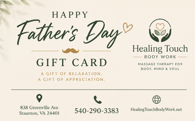 Healing Touch Body work / Massage