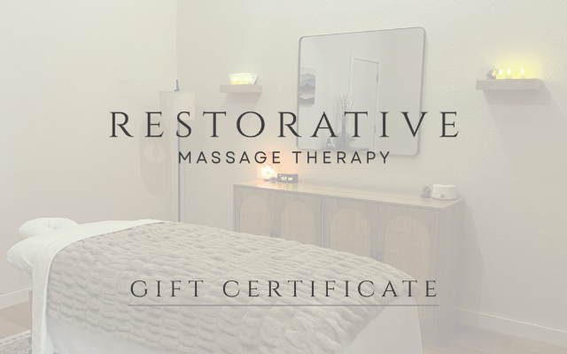 Restorative Massage Therapy