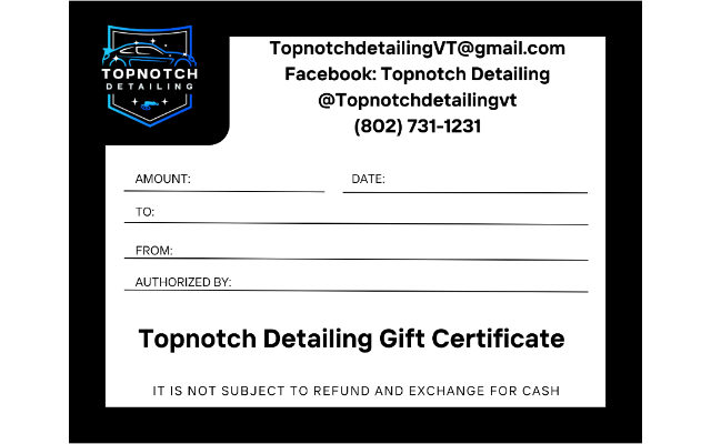 Topnotch Detailing