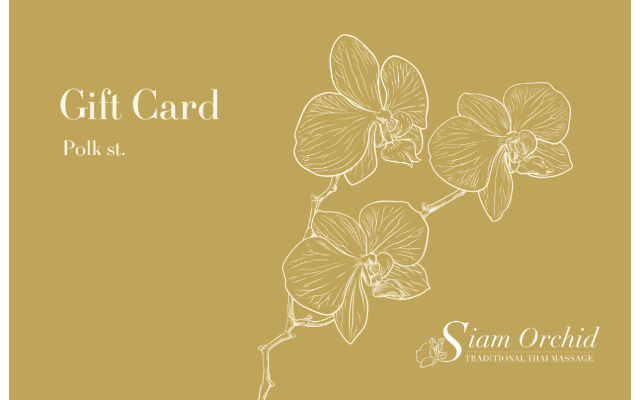Siam Orchid Traditional Thai Massage Polk St Location