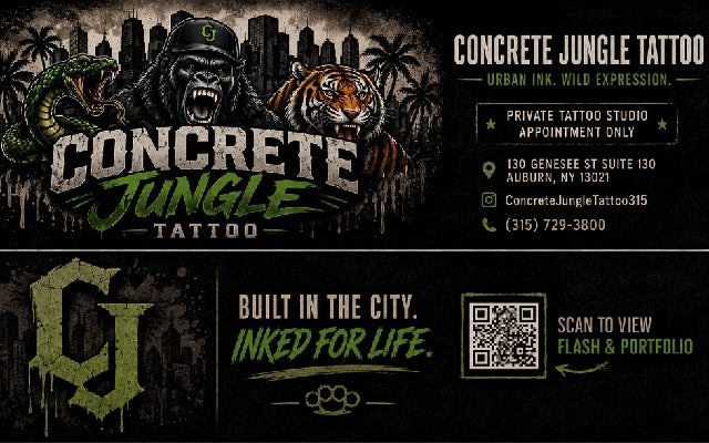 Concrete Jungle Tattoo