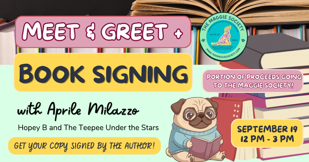 Book Signing + Meet & Greet Info