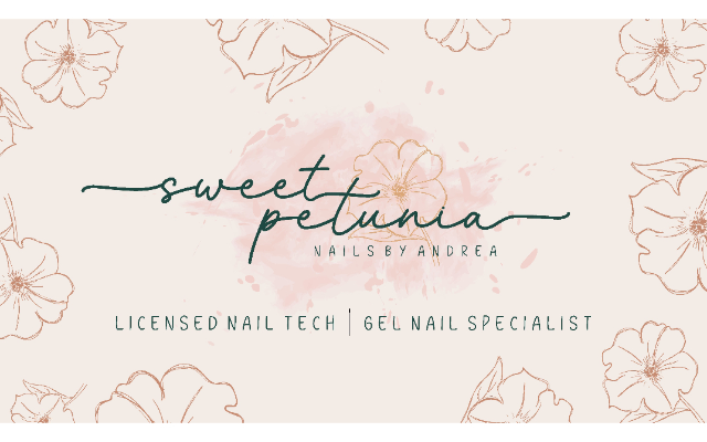 Sweet Petunia Nails