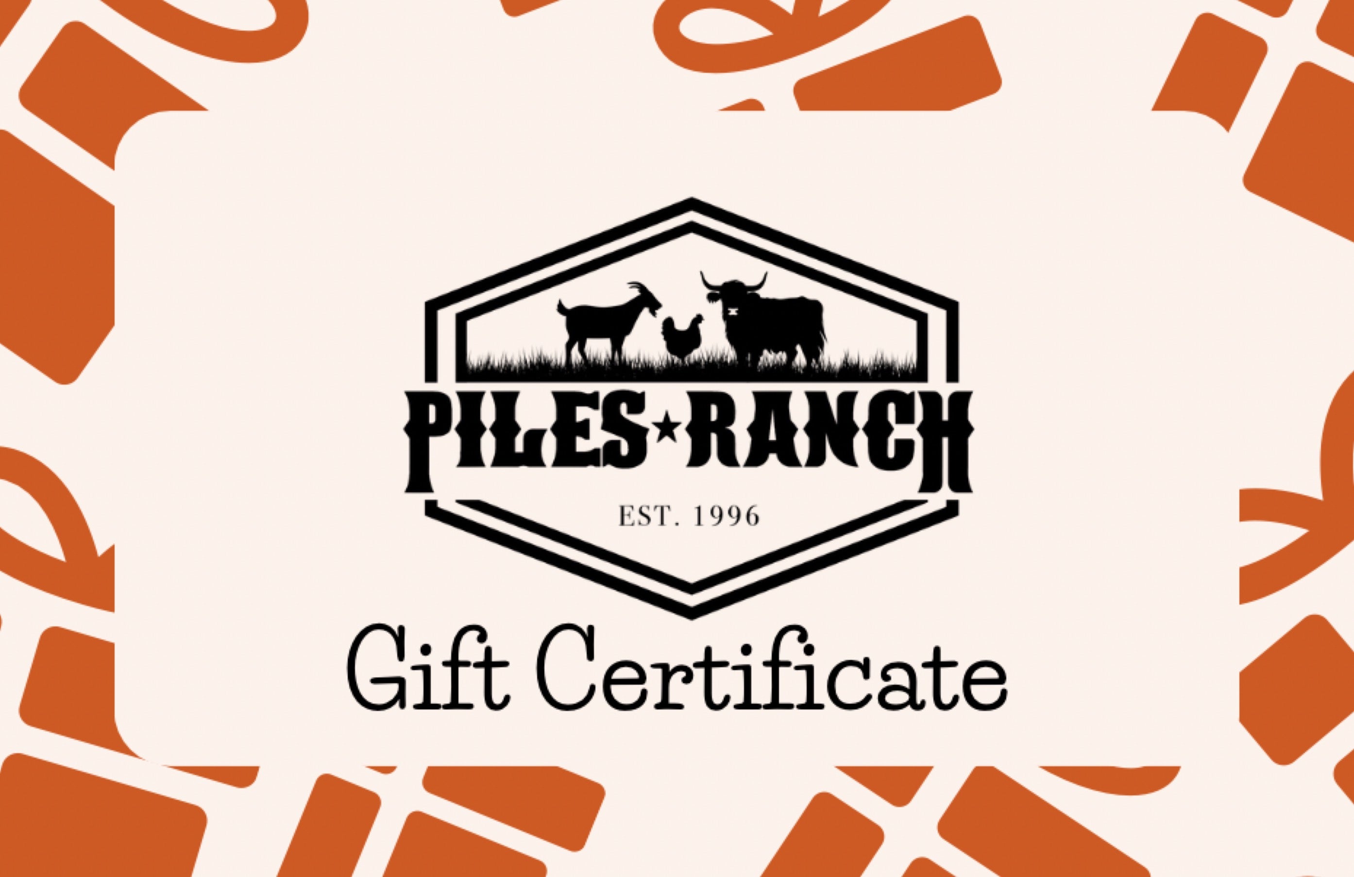 Piles Ranch