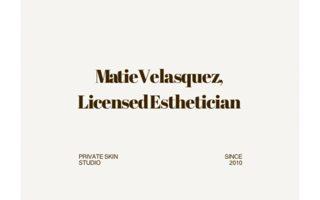 Matie Aponte Aesthetics