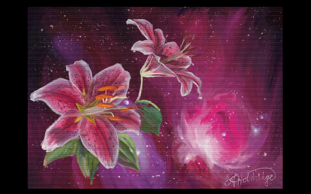 Bee and the Moon Art