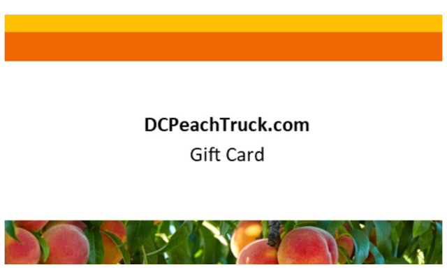 DC Peach Truck