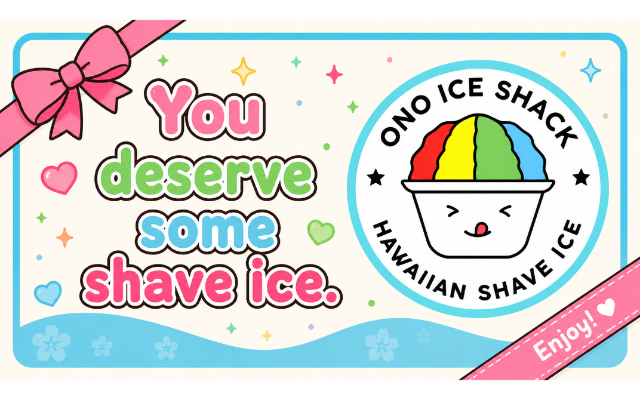 Ono Ice Shack