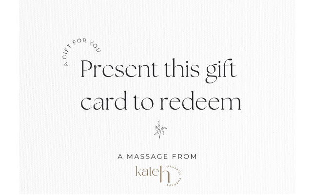 Massage Therapy by Kate