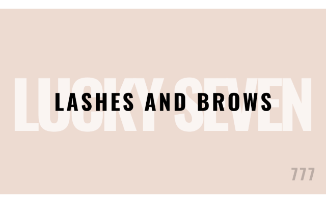Lucky Seven Lashes and Brows