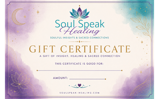 Soul Speak Healing