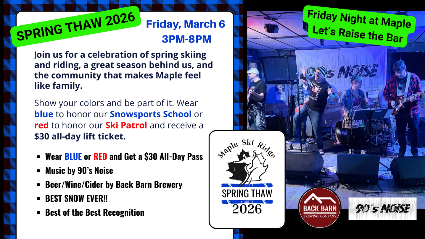 Spring Thaw Info Graphic