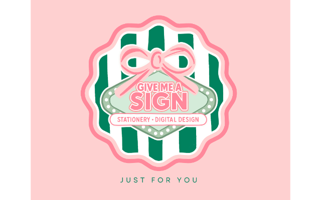 GIVE ME A SIGN