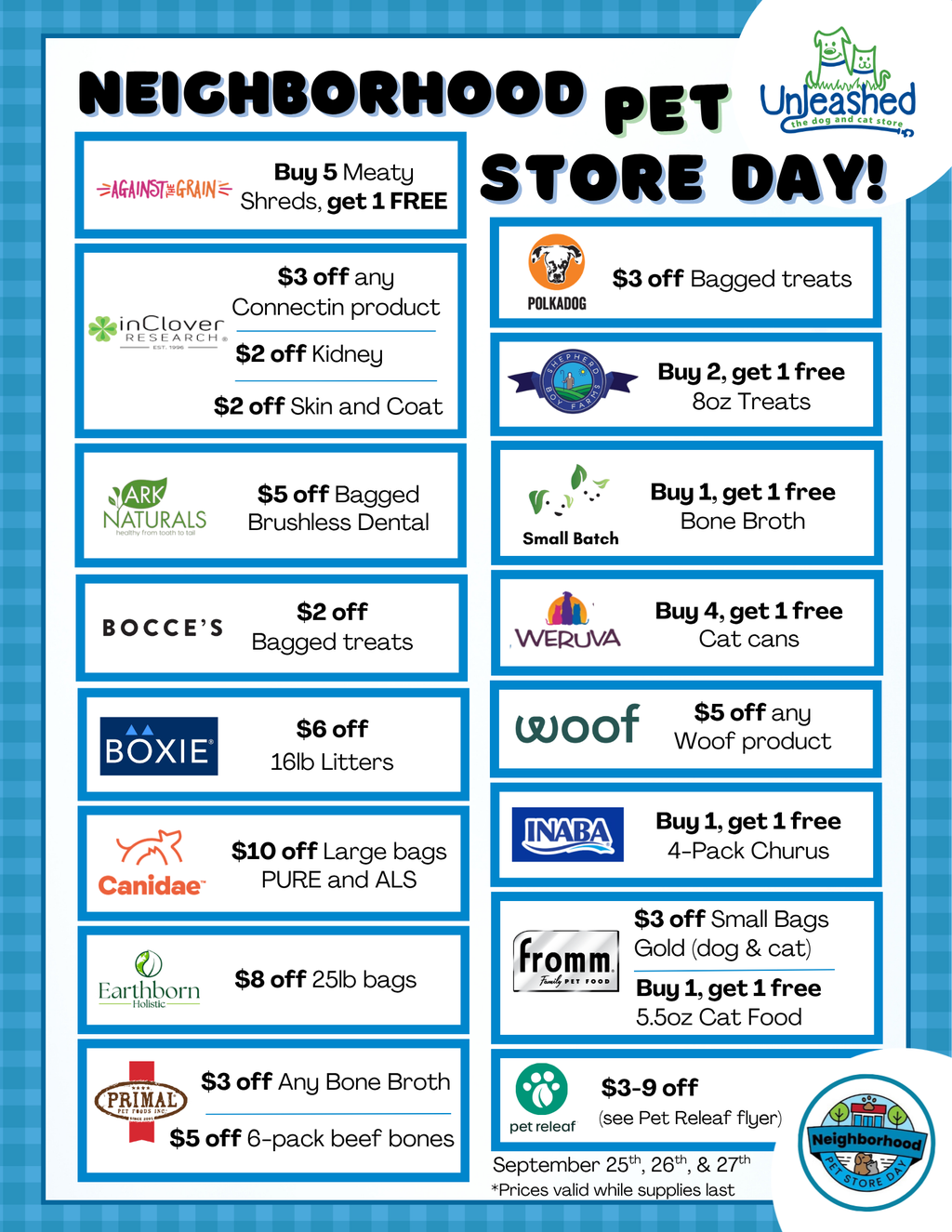 Neighborhood Pet Store Day