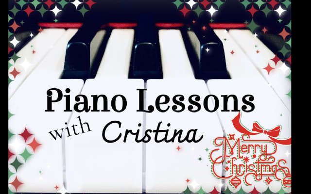 Piano Lessons with Cristina