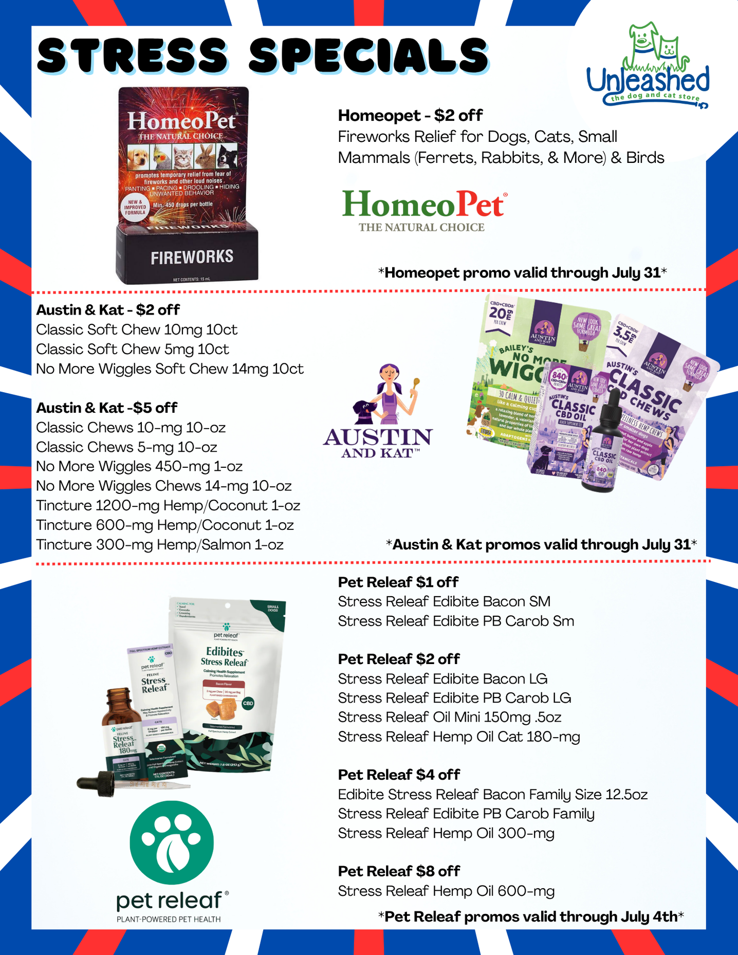Stress Specials