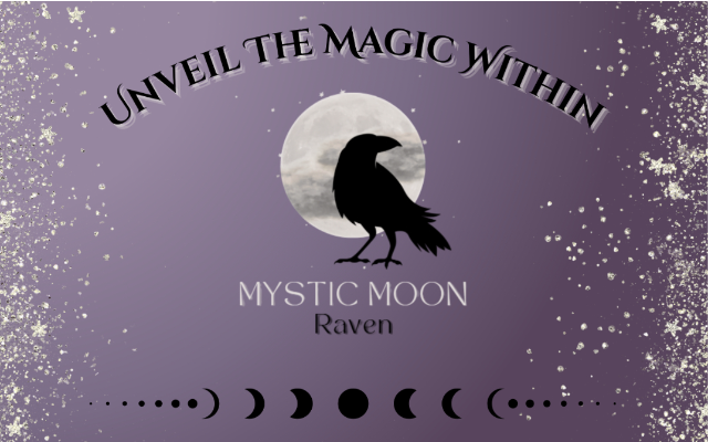 Mystic Moon Raven