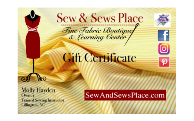 Sew And Sews Place