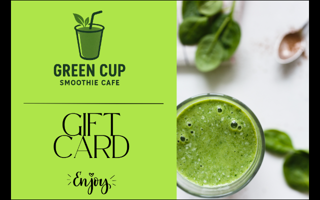 Green Cup Smoothie Shop