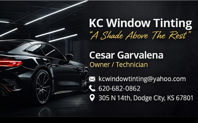 KC WINDOW TINTING AND DETAIL