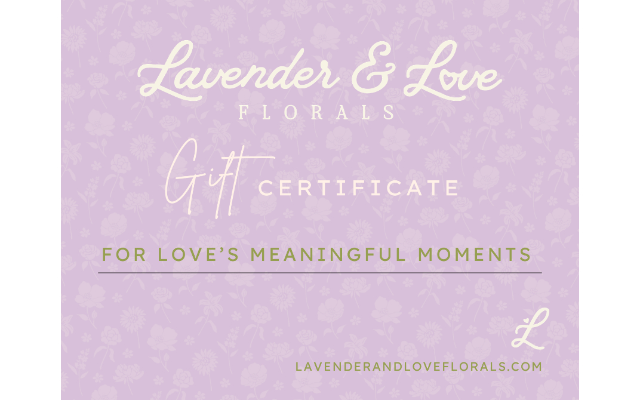 Lavender and Love Florals LLC