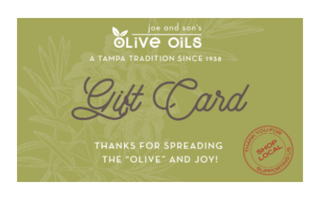 Joe and Son's Olive Oils