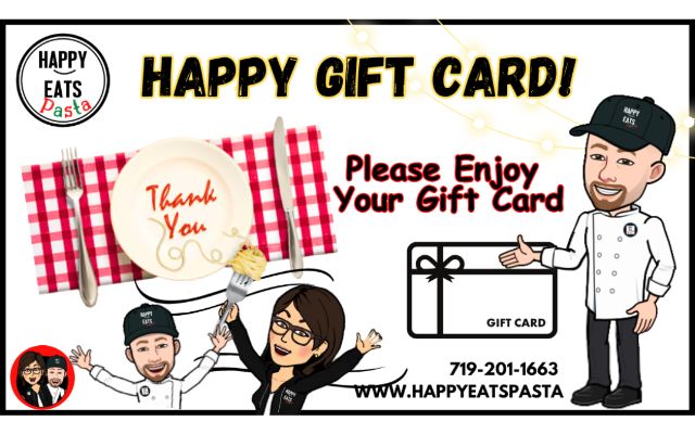 HAPPY EATS PASTA