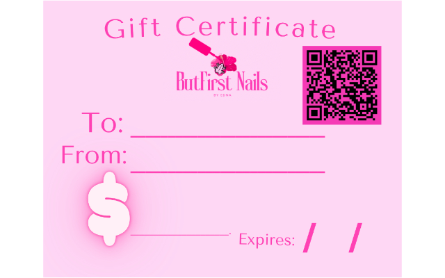 But first nails by Edna