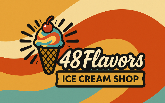 48 Flavors Ice Cream