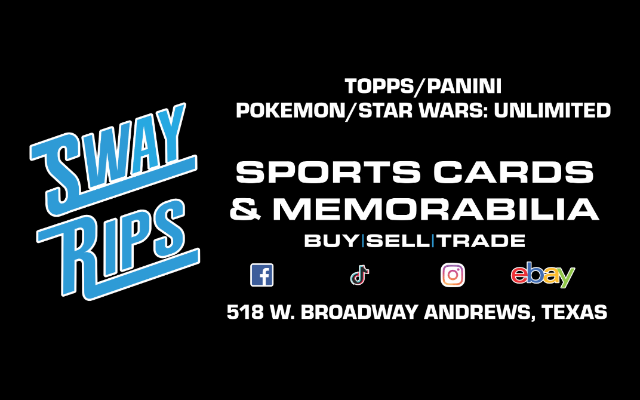 Sway Rips Sports Cards & Memorabilia