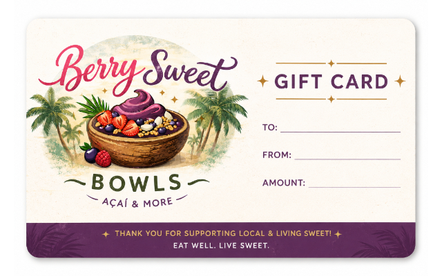 Berry Sweet Bowls