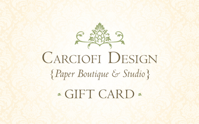Carciofi Design - Paper Boutique & Studio