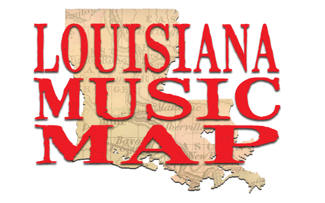 Louisiana Music Map